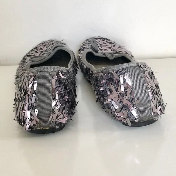Wanted Confetti Style Shimmering Flats - Picture 7 of 10